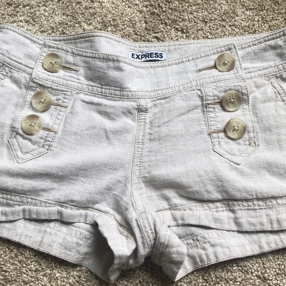 Express Linen Shorts Size 2 - Picture 5 of 5